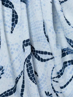 soyaconcept® Blusen<Damen Blusenshirt - Sabira hellblau marine gemustert