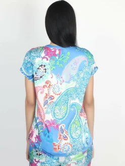 Vicci Germany Blusen<Damen Blusentop mehrfarbig gemustert