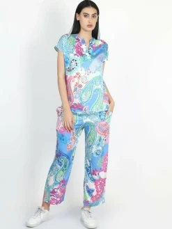 Vicci Germany Blusen<Damen Blusentop mehrfarbig gemustert