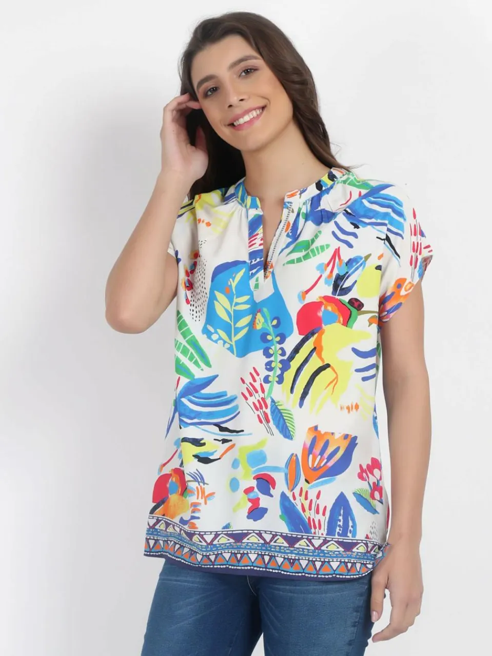 Damen Vicci Germany Blusen>Damen Blusentop