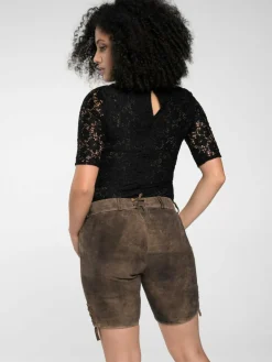 Spieth & Wenksy Shirts & Tops<Damen Bodies - Fidelis schwarz uni