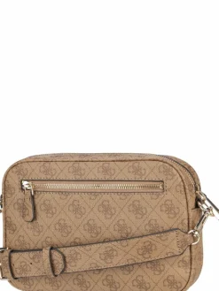 GUESS Taschen & Rucksäcke<Damen Bodybag - Meridian II Camera Bag 74140 Logo braun uni