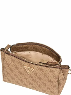 GUESS Taschen & Rucksäcke<Damen Bodybag - Noelle II Tri Comp CB 72120 Logo braun uni