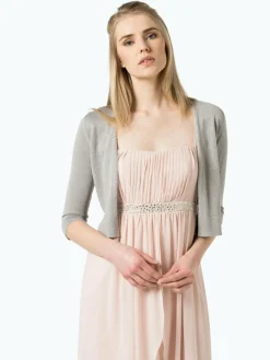 Marie Lund Blazer<Damen Bolero grau uni