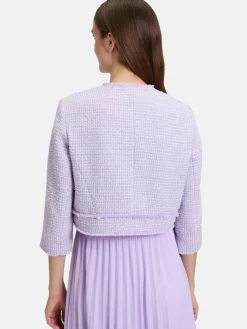Betty & Co Blazer<Damen Bolero-Jacke flieder uni