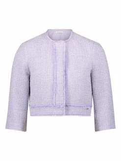 Betty & Co Blazer<Damen Bolero-Jacke flieder uni