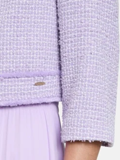 Betty & Co Blazer<Damen Bolero-Jacke flieder uni