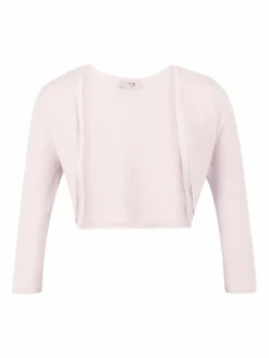 Vera Mont Pullover & Strickjacken<Damen Bolero-Jacke rosa altrosa uni
