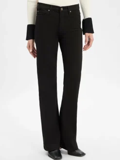 JOOP! Jeans<Damen Bootcut-Jeans - Miriam schwarz uni