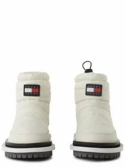 Tommy Jeans Boots & Stiefeletten<Damen Boots mit Leder-Anteil vanille uni