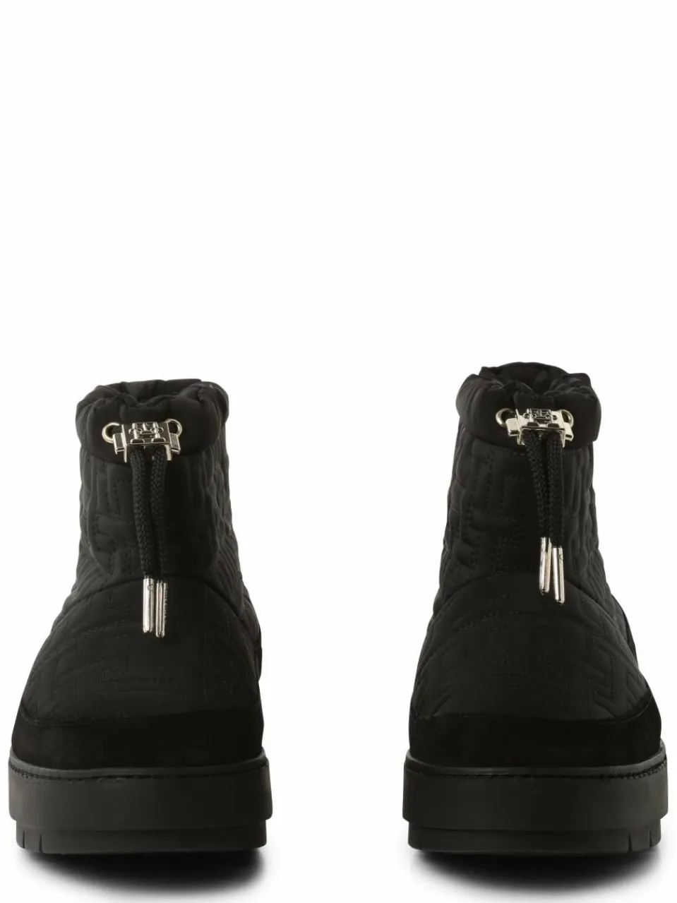 Tommy Hilfiger Boots & Stiefeletten<Damen Boots mit Leder-Anteil schwarz uni