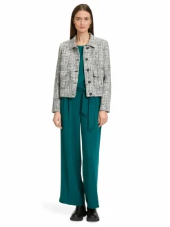 Damen Betty & Co Blazer>Damen Bouclé-Blazer
