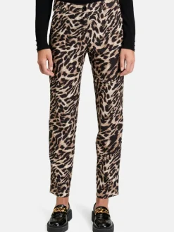 Betty Barclay Hosen<Damen Businesshose schwarz mehrfarbig gemustert