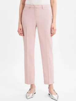 More & More Hosen<Damen Businesshose rosa strukturiert