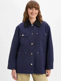 Marc O'Polo Jacken & Westen<Damen Canvasjacke dark stone uni