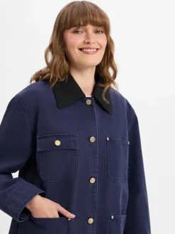 Marc O'Polo Jacken & Westen<Damen Canvasjacke dark stone uni