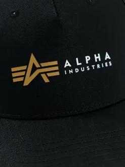 Alpha Industries Mützen & Hüte<Damen Cap schwarz bedruckt
