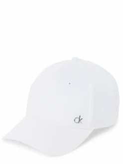 Calvin Klein Mützen & Hüte<Damen Cap - Metal Cotton weiß uni