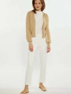 Usha Pullover & Strickjacken<Damen Cardigan beige uni