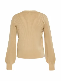 Usha Pullover & Strickjacken<Damen Cardigan beige uni