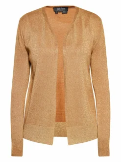 Usha Pullover & Strickjacken<Damen Cardigan camel meliert