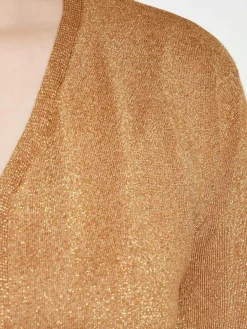 Usha Pullover & Strickjacken<Damen Cardigan camel meliert