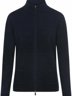 Olsen Pullover & Strickjacken<Damen Cardigan blau uni