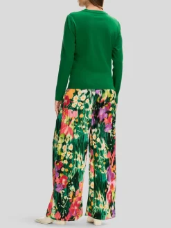 Marc Cain Pullover & Strickjacken<Damen Cardigan grün uni