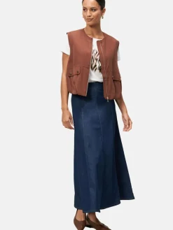 Damen zero Jacken & Westen>Damen Cargo-Weste