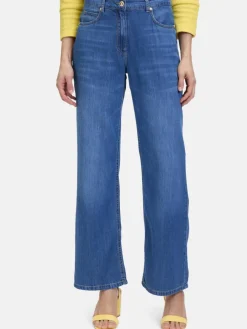 Betty Barclay Jeans<Damen Casual-Hose blau uni
