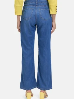 Betty Barclay Jeans<Damen Casual-Hose blau uni