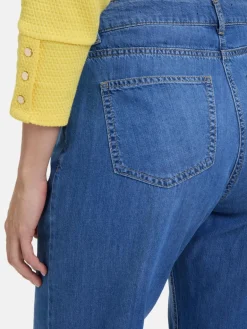 Betty Barclay Jeans<Damen Casual-Hose blau uni