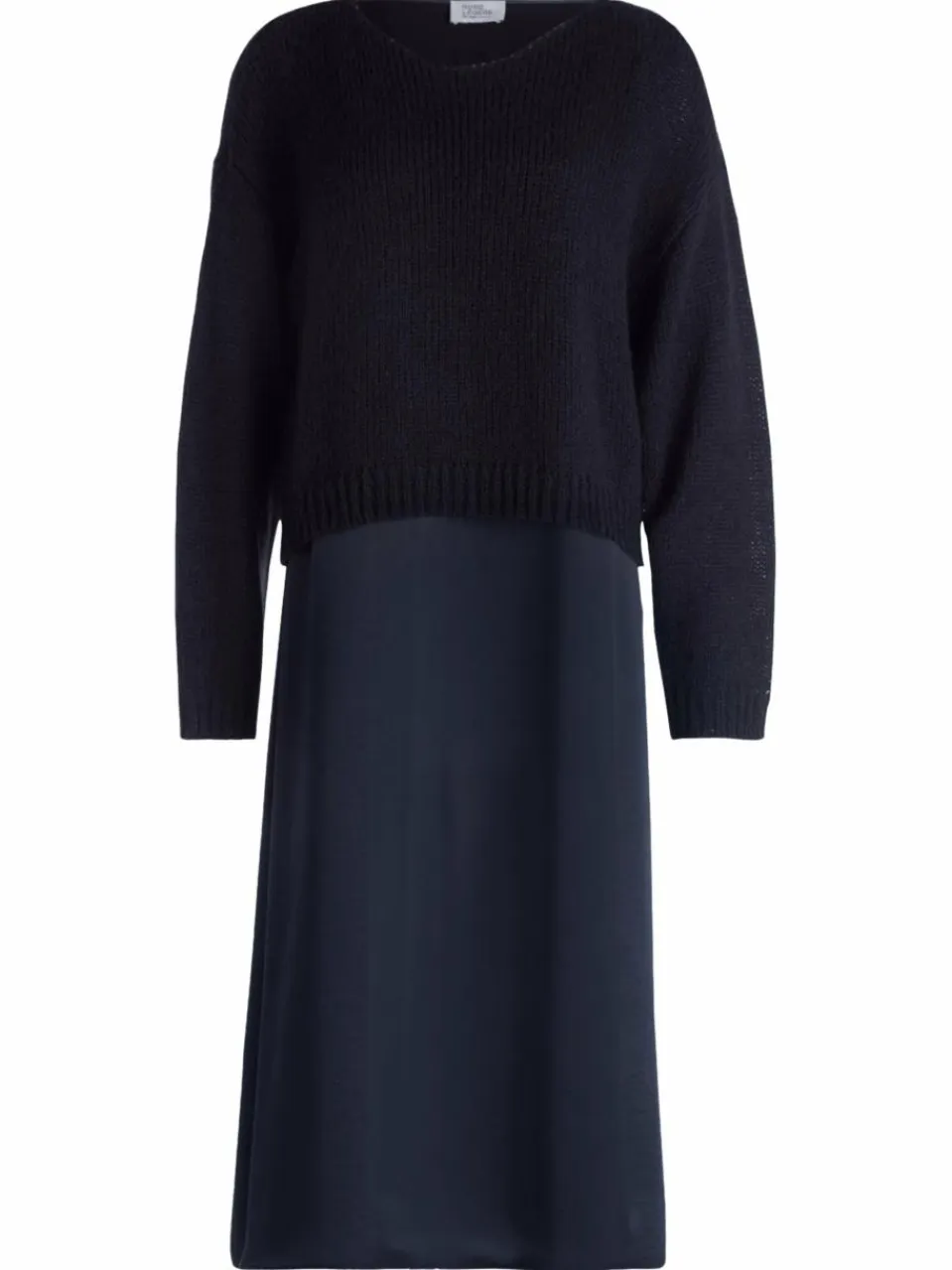 Vera Mont Kleider<Damen Casual-Kleid marine blau uni