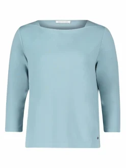 Betty & Co Shirts & Tops<Damen Casual-Shirt hellblau uni