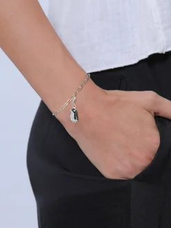 Nenalina Schmuck<Damen Charm silber uni