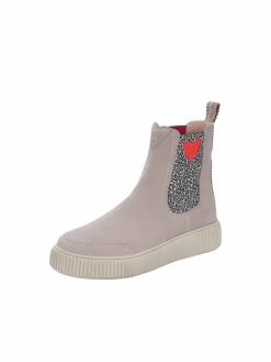 Crickit Boots & Stiefeletten<Damen Chelsea-Boots - MAJA taupe gestreift