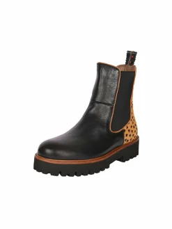 Crickit Boots & Stiefeletten<Damen Chelsea-Boots - NOLA schwarz cognac uni