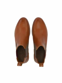 Crickit Boots & Stiefeletten<Damen Chelsea-Boots - SUVI cognac bedruckt