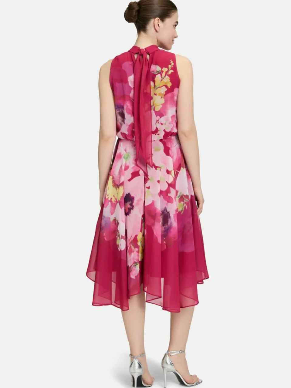 Damen Vera Mont Kleider>Damen Chiffonkleid