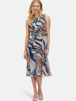 Betty & Co Kleider<Damen Chiffonkleid mehrfarbig gemustert