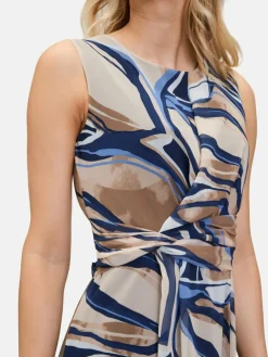 Betty & Co Kleider<Damen Chiffonkleid mehrfarbig gemustert