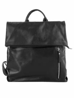 Cluty Taschen & Rucksäcke<Damen Cityrucksack schwarz uni