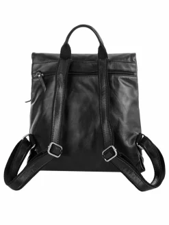 Cluty Taschen & Rucksäcke<Damen Cityrucksack schwarz uni