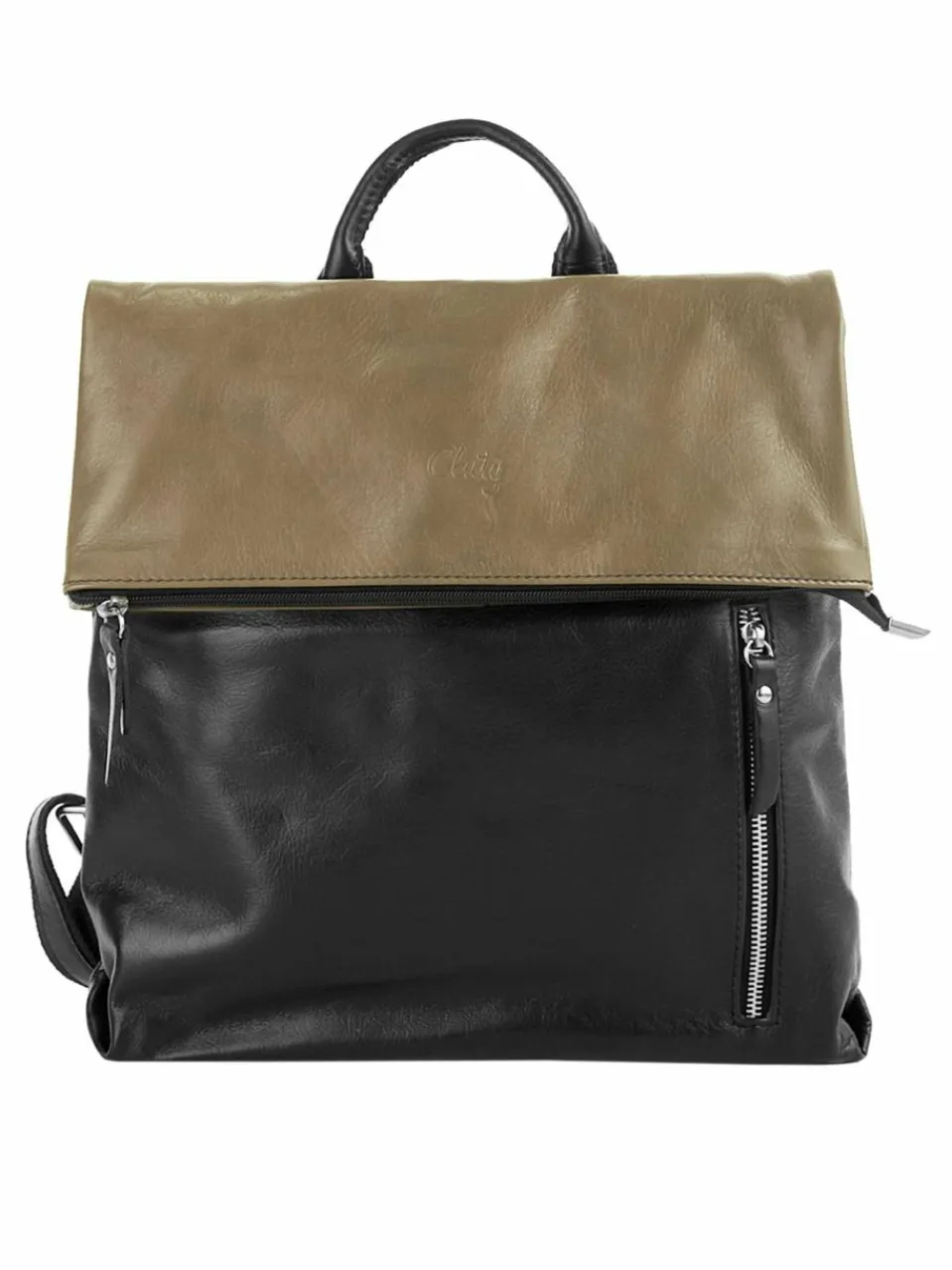 Cluty Taschen & Rucksäcke<Damen Cityrucksack beige uni