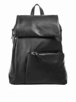 Cluty Taschen & Rucksäcke<Damen Cityrucksack schwarz uni