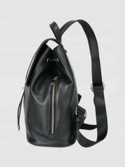C`iel Taschen & Rucksäcke<Damen Cityrucksack schwarz uni