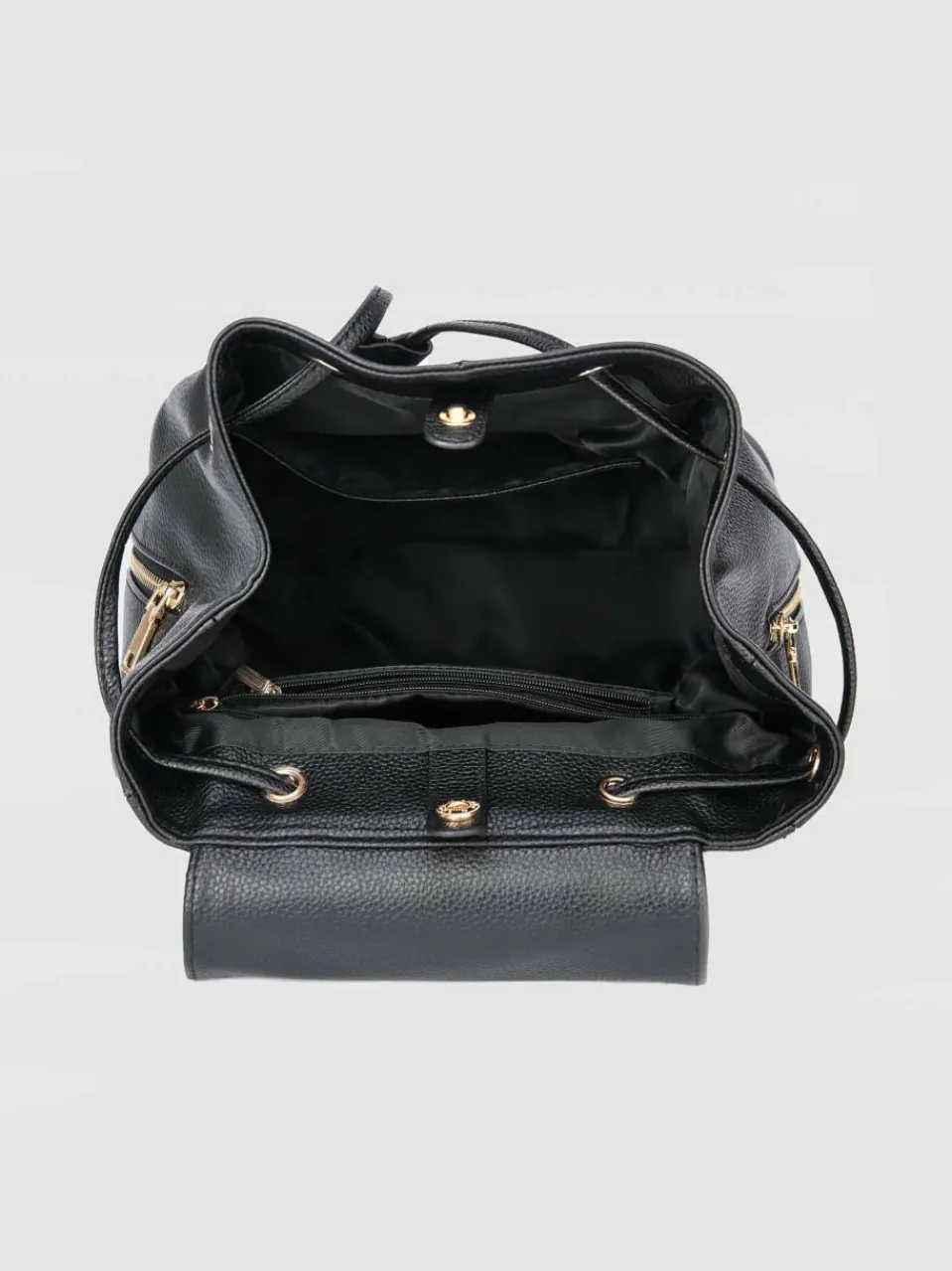 C`iel Taschen & Rucksäcke<Damen Cityrucksack schwarz uni