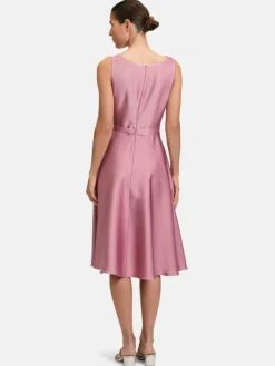 Vera Mont Kleider<Damen Cocktailkleid rosa altrosa uni