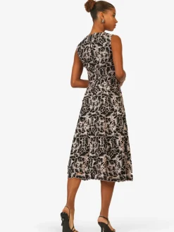 Kraimod Kleider<Damen Cocktailkleid pink gemustert