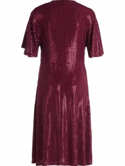 Vera Mont Kleider<Damen Cocktailkleid mehrfarbig uni